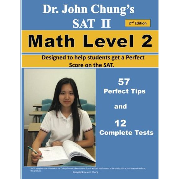 Pre-Owned Dr. John Chung's SAT II Math Level 2 ---- 2nd Edition: To get a Perfect Score on the SAT Paperback - USED