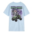 thumbnail image 2 of Camiseta Monster Jam Grave Digger Truck para Hombre Azul Pálido M, 2 of 3