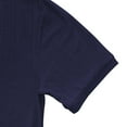 thumbnail image 4 of AHTJRT Short Sleeve Cotton Linen Henley Shirts For Men Casual Crewneck Tees Navy S, 4 of 7