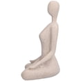 thumbnail image 4 of Figuras de postura de yoga, estatua de postura de yoga, estatua de resina de piedra arenisca nórdica, estatuas de resina para decoración del hogar, uso conveniente, 4 of 8