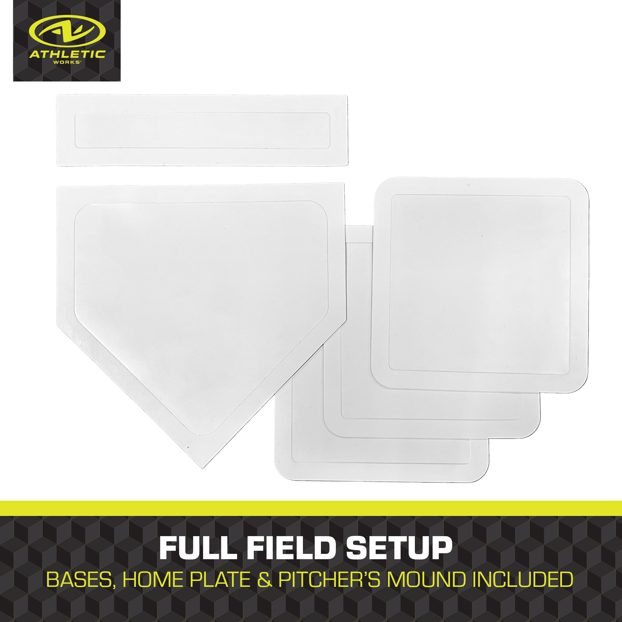Athletic Works Baseball Base Set for All Skill Levels