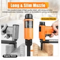 thumbnail image 4 of KAMSIN KN7116L 22 GA Pneumatic Upholstery Stapler with Long Nose, Fits 3/8" Crown,3/16" to 5/8"Staples, 4 of 9