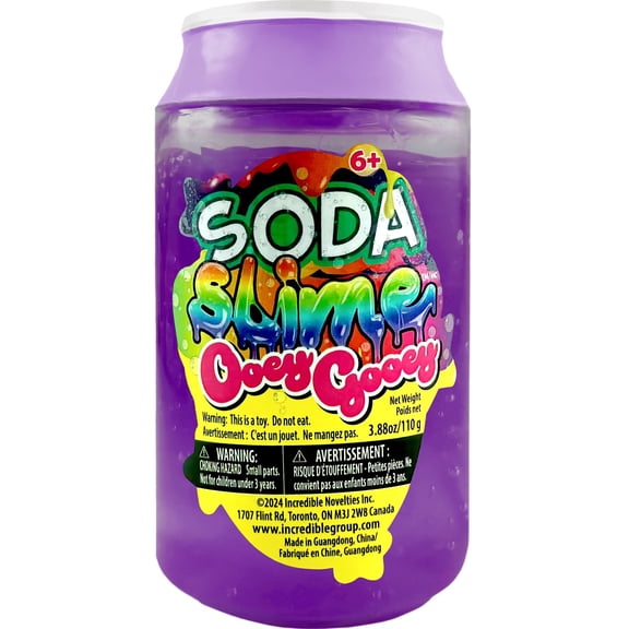 Soda Slime Ooey Gooey Purple Slime