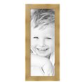 thumbnail image 2 of ArtToFrames 12" x 32" Precious Metals Pale Gold Picture Frame, 12x32 inch Gold Wood Poster Frame (WOM-5222),  Pack, 2 of 7