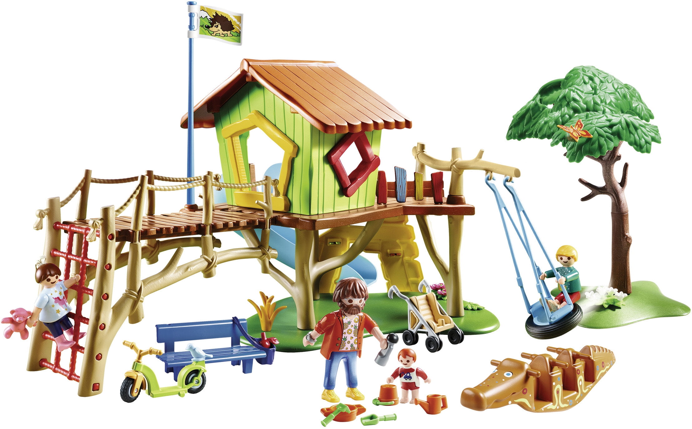 Castle climbing frame Playmobil Dollshouse/Playground/School bike & toys NEW