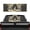 Campfire Skeleton, variant on chaqlin Truck Back Window Decals Perforated Wrap Universal Rear Window Sticker Fits Most Pickup Trucks SUV , Wolf Camo US Flag
