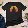 thumbnail image 1 of T-shirt Graphique Nature Rétro Vintage Soleil de Pin Solitaire pour l'Extérieur, pour Hommes et Femmes jusqu'à 3TG, 1 of 4