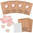 thumbnail image 6 of 24PC Pocket Hug Token, Greeting Cards with Heart Shape Natural Stone Hug Cards Pocket Hugs Exchange Card for Family Colleague Coworker Gifts Social Souvenir Valentine's Day Gift, 6 of 6