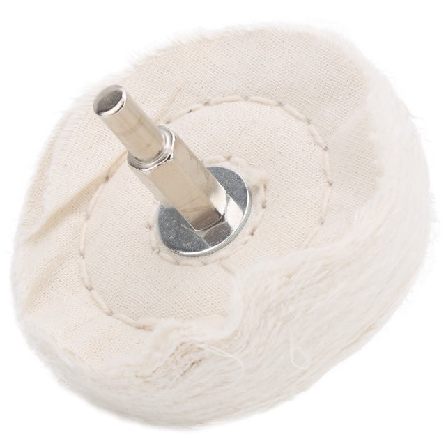 Cloth Polishing Wheel, Flat Cloth Polishing Wheel, Performance Convenient With Handle Polishing Tools, Plastic For Polish Metal Hardware Jewelry 50mm,75mm,100mm