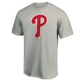 thumbnail image 2 of Men's Fanatics Heather Gray Philadelphia Phillies Official Logo T-Shirt, 2 of 3