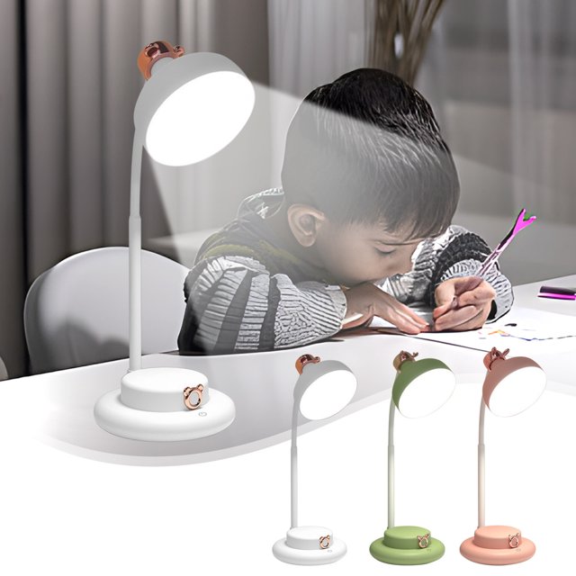 Ganfancp Luz Nocturna Usb Recargable Patting Light Regulable Luz Que Cambia de Color Puede Ser Teléfono Móvil Control Remoto Temporizador Luz Rebajas Hoy Liquidación Lámpara de Escritorio X 1 Cable d