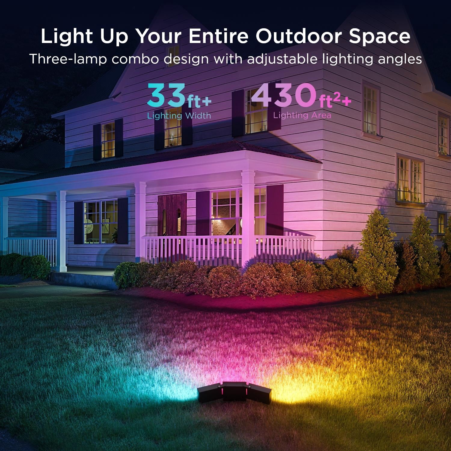 Govee Outdoor Triad Flood Lights