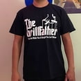 thumbnail image 5 of Fathers Day Shirt The Grillfather Funny Men's BBQ Bar-B-Que Grilling The Twisted Donut, 5 of 6