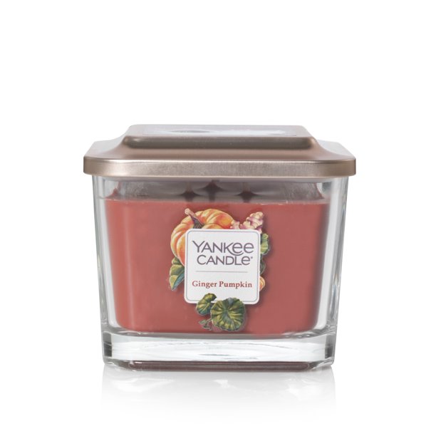 Yankee Candle Ginger Pumpkin Elevation Collection with Platform Lid
