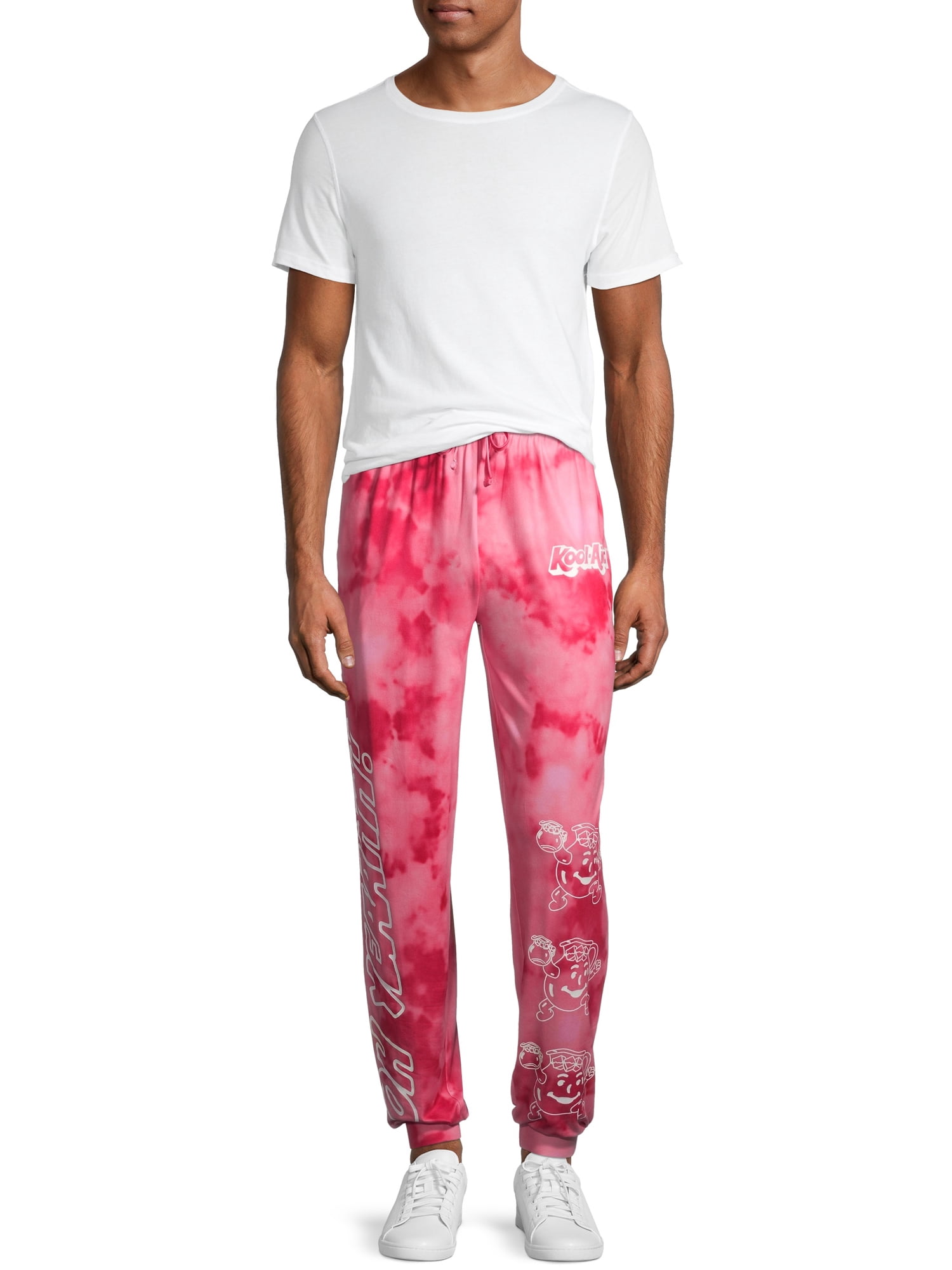 Kool-Aid Oh Yeaahh! Icon Red Cloud Wash Men's Lounge Jogger
