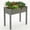 Gray, variant on EDX Wooden Raised Garden Bed, Outdoor Planter Box Kit for Vegetables, Flowers and Herbs(Natural Wood Color)