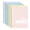 5 Assorted Colors, variant on ONAVIA 3 Subject Spiral Notebook, 5 Pack, College Ruled Notebook with 3 Divider Pockets, 8" x 10.5", 3 Hole Punched for Work, 120 Sheets, Assorted Colors