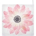 thumbnail image 2 of GZHJMY Baby Gauze Towels for Kids Soft Handkerchief Newborn 100% Cotton Romantic Pink Rendering Flowers Absorbent 12x12 Inch 3 Pack, 2 of 7