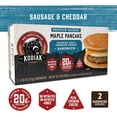 thumbnail image 4 of Kodiak Protein-Packed Frozen Breakfast Sandwiches, Sausage and Cheddar, 2 Count, 4 of 8