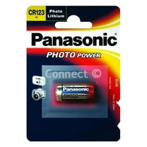 Panasonic Cr123A 3V Photo Lithium Camera Battery 1 Pack
