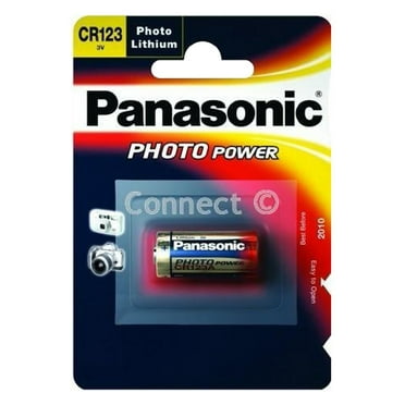Panasonic Cr123A 3V Photo Lithium Camera Battery 1 Pack
