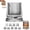 Style B, variant on 360° Rotating Whiskey Glass Set – Premium Lead-Free Crystal Spinning Tumbler for Bourbon, Scotch & Cocktails – Unique Gift for Whiskey Lovers