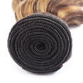 thumbnail image 4 of Extensiones de cabello ZevPiul Brazilian Virgin Blonde Rizado 3x30cm, 4 of 7
