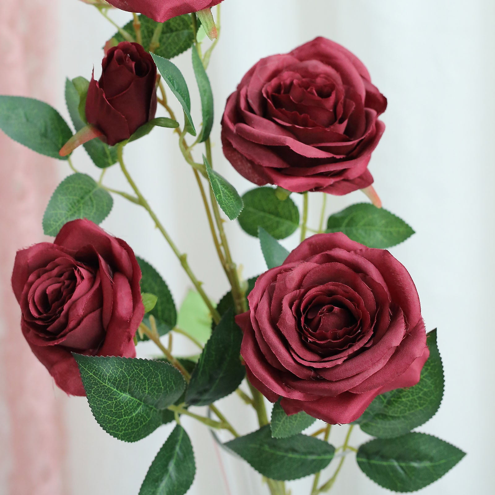 5 Large Rose Stems With Leaves for DIY Bouquets -  Norway