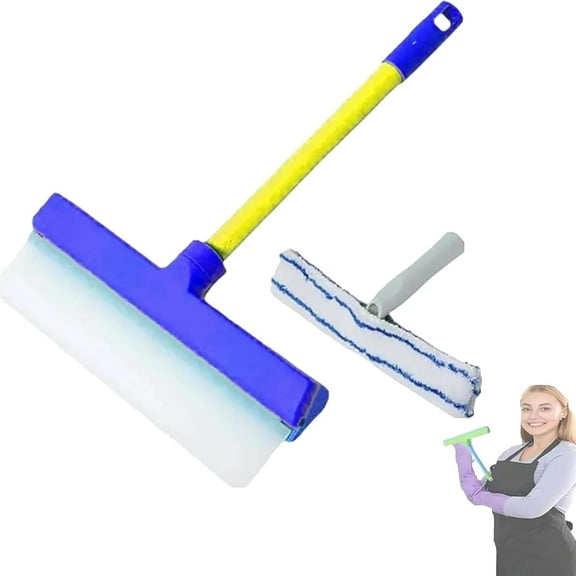 Raznave Squeegee, Raznave Window Cleaner, Recyclable Silicone Window Squeegee Kit for Shower Glass Mirror Door Car
