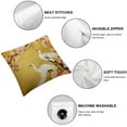 thumbnail image 4 of COMIO  Throw Pillow Cover Japanese Beautiful Kimono of Illustrations Japan Asia Crane Decorative Pillow Case Home Decor Square Pillowcase 2pc, 4 of 6