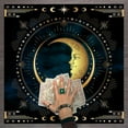 thumbnail image 5 of Tarots Tablecloth Rune Divinations Table Cover Astrology Oracles Board Game Mat Square Shape Pendulum Altar Table Cloth, 5 of 16