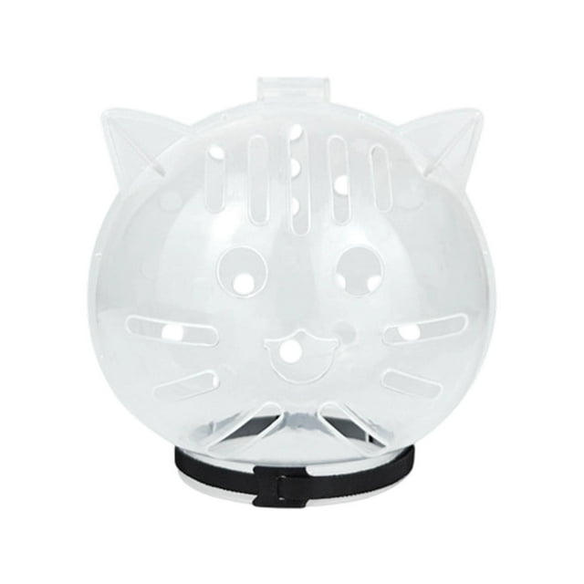 Hearth & Gear Multifunctional Cat Muzzle For Biting Licking Prevention Adjustable Breathable Collar