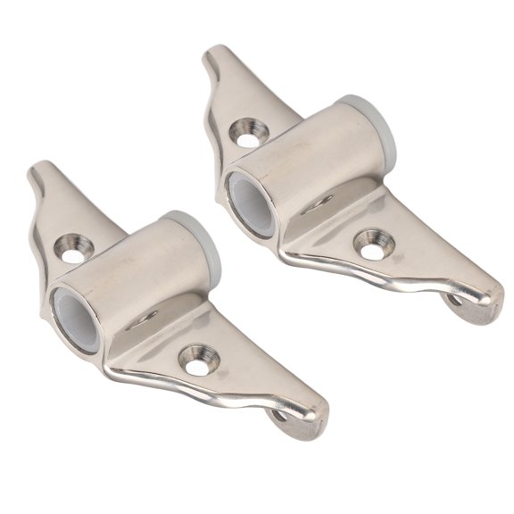 2PCS 1/2in Oarlock Socket 316 Stainless Steel Polished Finish Side Mount for Yacht RV Marine