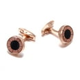 thumbnail image 2 of French shirt cufflinks with classic studs, 2 of 5