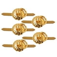 thumbnail image 4 of GOOHOCHY 5 tiradores para casa de muñecas, accesorios para muebles pequeños, tiradores de cajón vintage a escala 1/6., 4 of 8