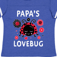 thumbnail image 4 of Inktastic Valentine's Day Papa's Lovebug Boys or Girls Toddler T-Shirt, 4 of 5