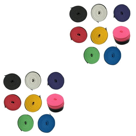 Tennis Accessories Black Fi Pickball Overgrip Racket Wrapping Bands Badminton Fishing Rod 16 PCS