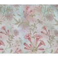 thumbnail image 4 of oneOone Cotton Flex Rose Pink Fabric Leaves & Flower Diy Clothing Quilting Fabric Print Fabric By Yard 40 Inch Wide, 4 of 4