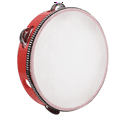 thumbnail image 3 of 3pcs 8Inch Musical Tambourine Tamborine Drum Round Percussion Gift for KTV Red, 3 of 8