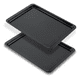thumbnail image 1 of 2 Charolas Para Hornear, Bandeja Antiadherente Para Hornear Xtellar negro, 1 of 4