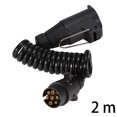 thumbnail image 1 of Cable De Extensión De 200Cm, Conectores De Caravana, Accesorios De Coche De 12V, Enchufe De Remolque De 44755 Pines Con Cable De Resorte Kearding VI008979-00, 1 of 6