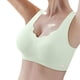 thumbnail image 1 of Sujetador sin costuras y con sujeción suave para mujer: fino, sin aros, con copa semirrígida, transpirable, tallas grandes, ideal para el día a día y el tiempo libre, 1 of 3