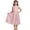 Red, variant on lnmuld Girls Sleeveless Pleated Long Dress Elegant Summer formal Party Occasion Wear Color:Army Green,Size:9-10 Years