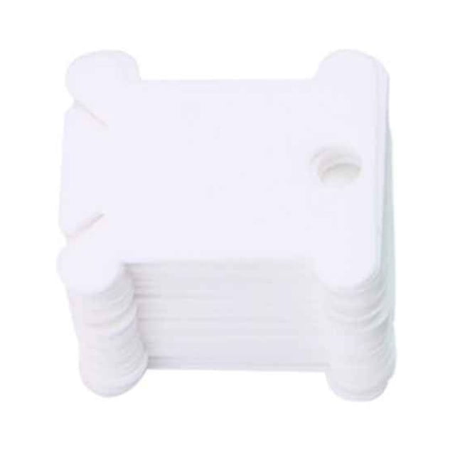 serony 100 Pcs Fil de Broderie Artisanat Bobine Point de Croix Plastique Rangement Support Couture Aiguille