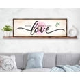 thumbnail image 3 of The Secret Ingredient Is Always Love | Wooden Contemporary Sign | Living Room Decor | Farmhouse Decor | Inspirational Wall Art - 310316, 3 of 8