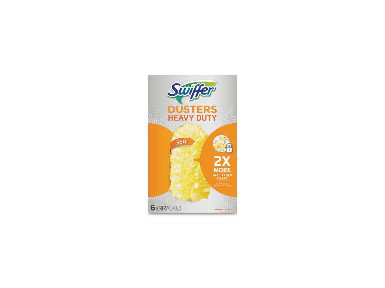 Swiffer Heavy Duty Duster, Refills, 6 Count, Yellow, Unscented - image 5 of 9