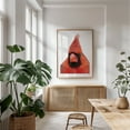thumbnail image 6 of Cardinal portrait 2 - Photography Bird Wildlife Nature Animal Portrait Scenic Minimalist Unframed Wall Art Print 18 x 24 inches, 6 of 16