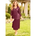 thumbnail image 5 of Catherines Women's Plus Size 2-Piece Sequin & Charmeuse Jacket Dress Set, 5 of 6