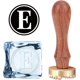 thumbnail image 2 of Ice Stamp Alphabet Ice Cube Stamp Ice Cube Stamp Brand Stamp with Removable Brass Head and Wooden Handle Vintage Ice Stamp, 2 of 5