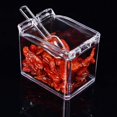 thumbnail image 5 of Juego de 4 Cajas de Condimentos JINMJMXG Frascos Transparentes para Cocina, 5 of 5